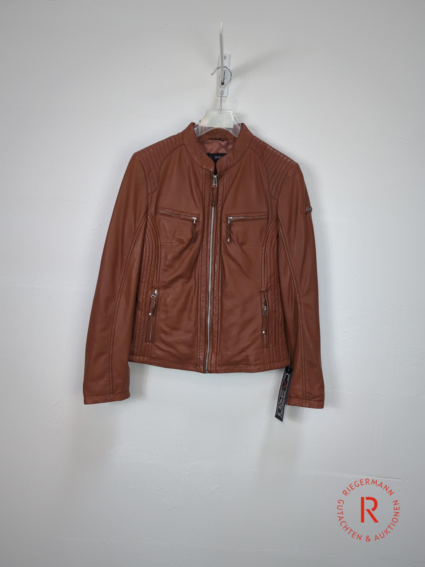 DAMEN LEDERJACKE GRÖSSE 38
